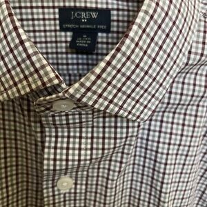 J. Crew Men's Brown Checkered Shirt